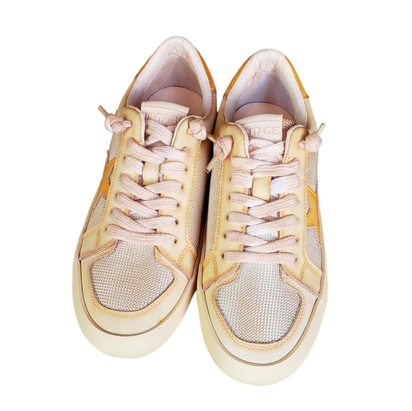 Vintage Havana Extra Dip Dye Sneakers Peach - Picture 3 of 9